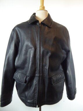 GORDON & FERGUSON LEATHER AVIATOR Jacket L vintage